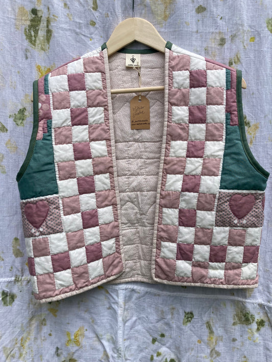 Quilted Hearts Vest