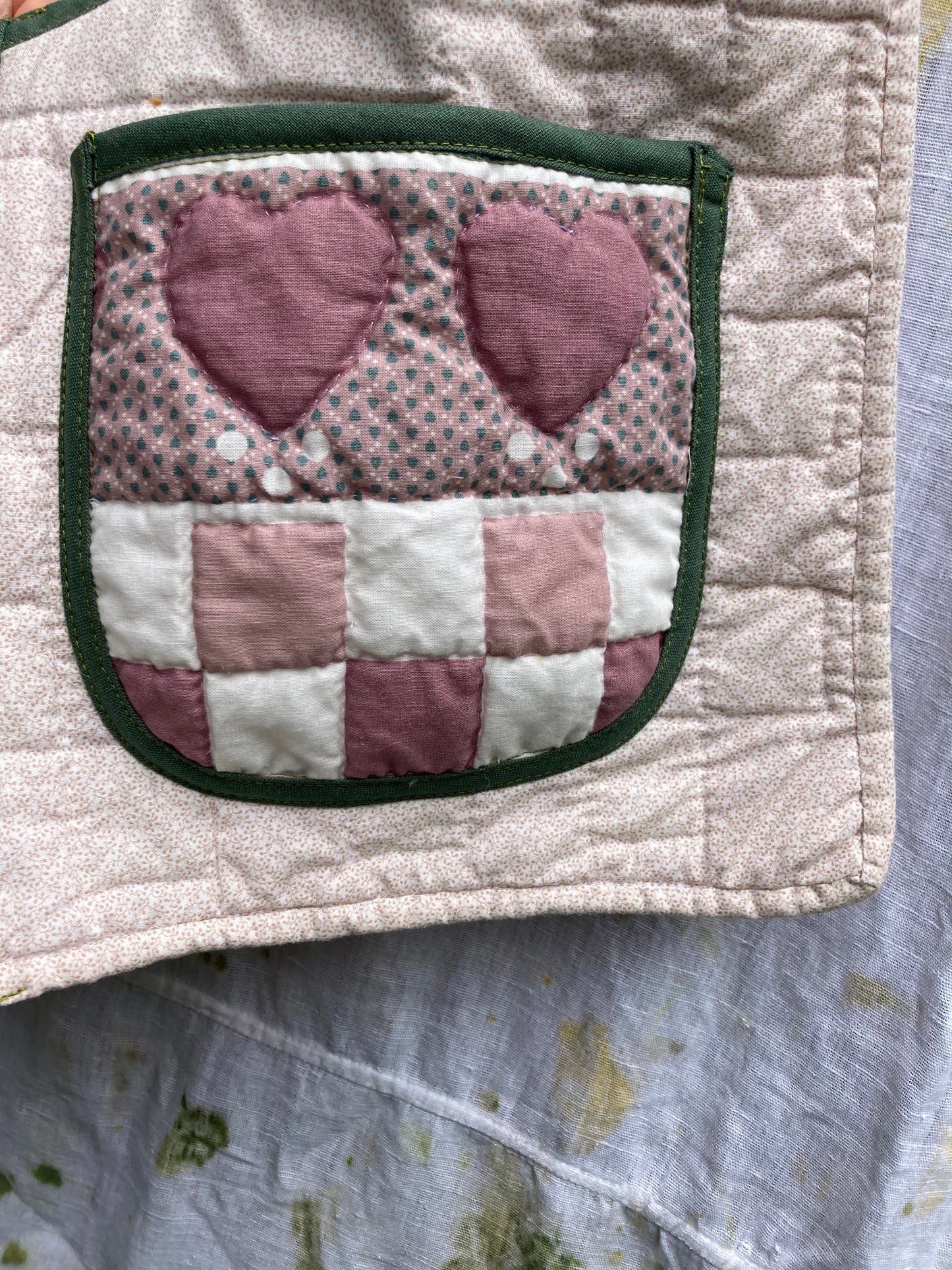 Quilted Hearts Vest