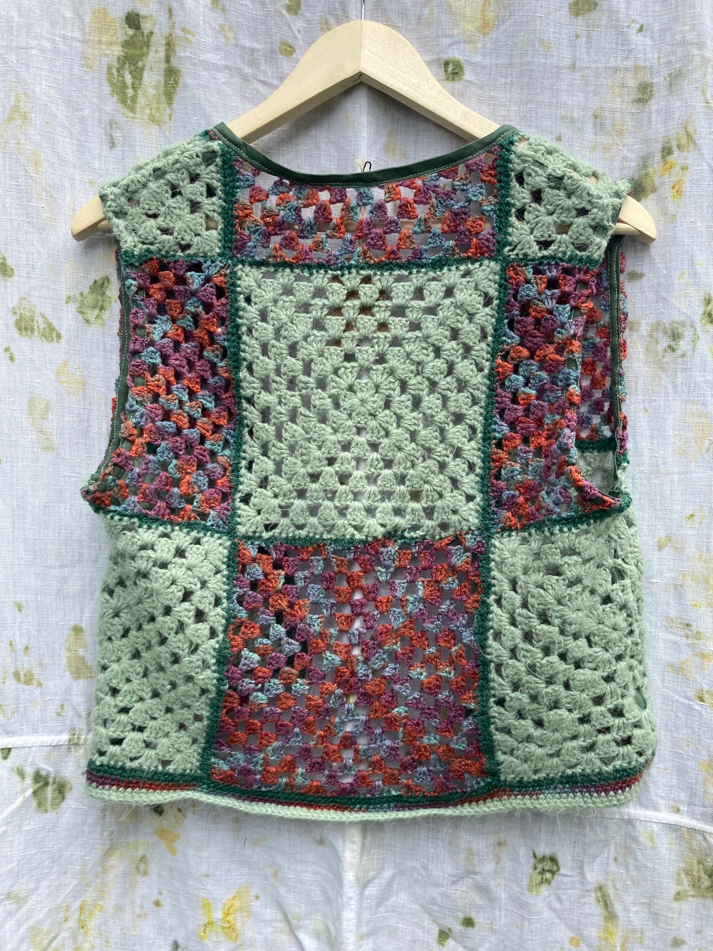Crochet Mohair Vest