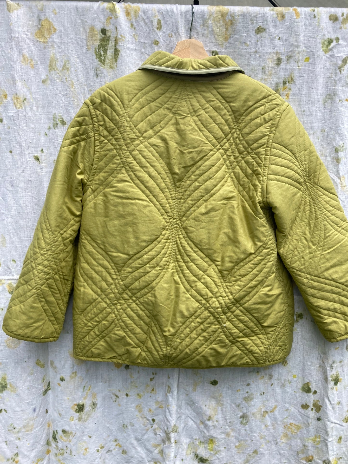 Quilted Green Jacket