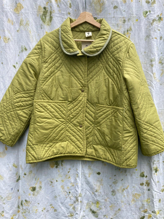 Quilted Green Jacket