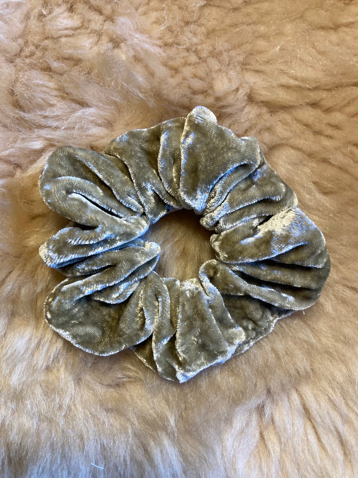 Silk Velvet Scrunchie